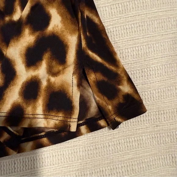 Betsey Johnson Leopard Print Chemise - Picture 7 of 7